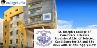 SJCC Releases First Provisional Merit List for UG Admissions 2025: Check Details Here